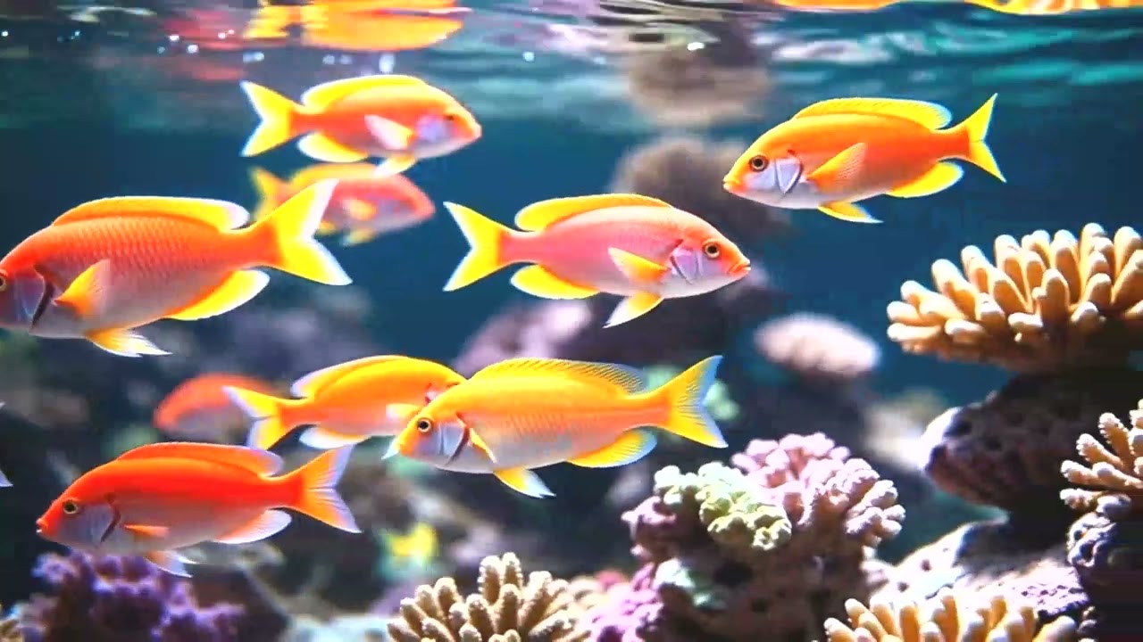 Best Aquarium Relaxation 4K – Deep Sleep, Calm Mind & Anxiety Relief