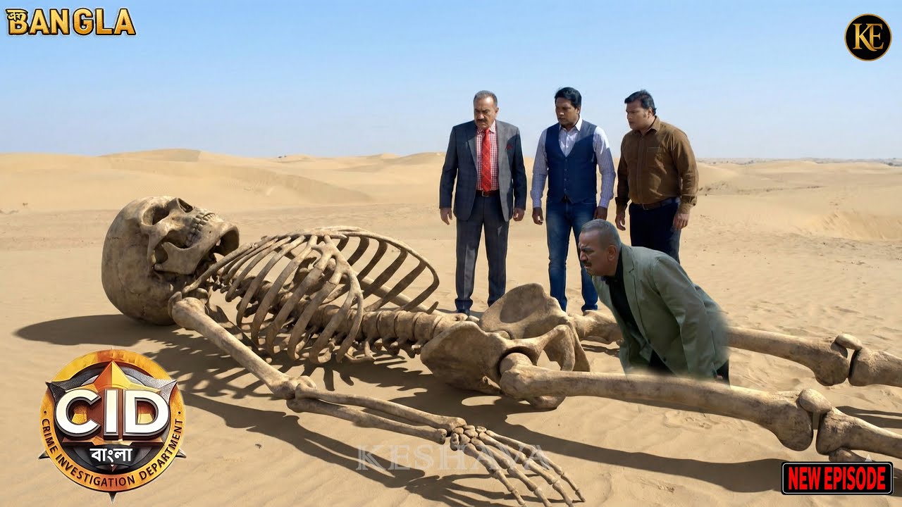 মরুভূমিতে রহস্যময় কঙ্কাল: CID টিমের ভয়ংকর অভিযান || CID Bangla || নতুন পর্ব ২০২৫