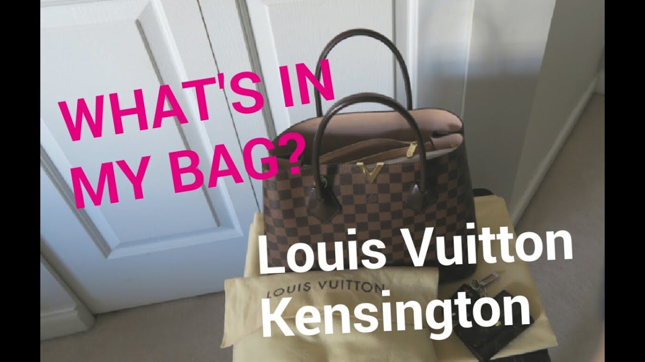 Louis Vuitton Kensington: What Fits in my Bag | FashionablyAmy
