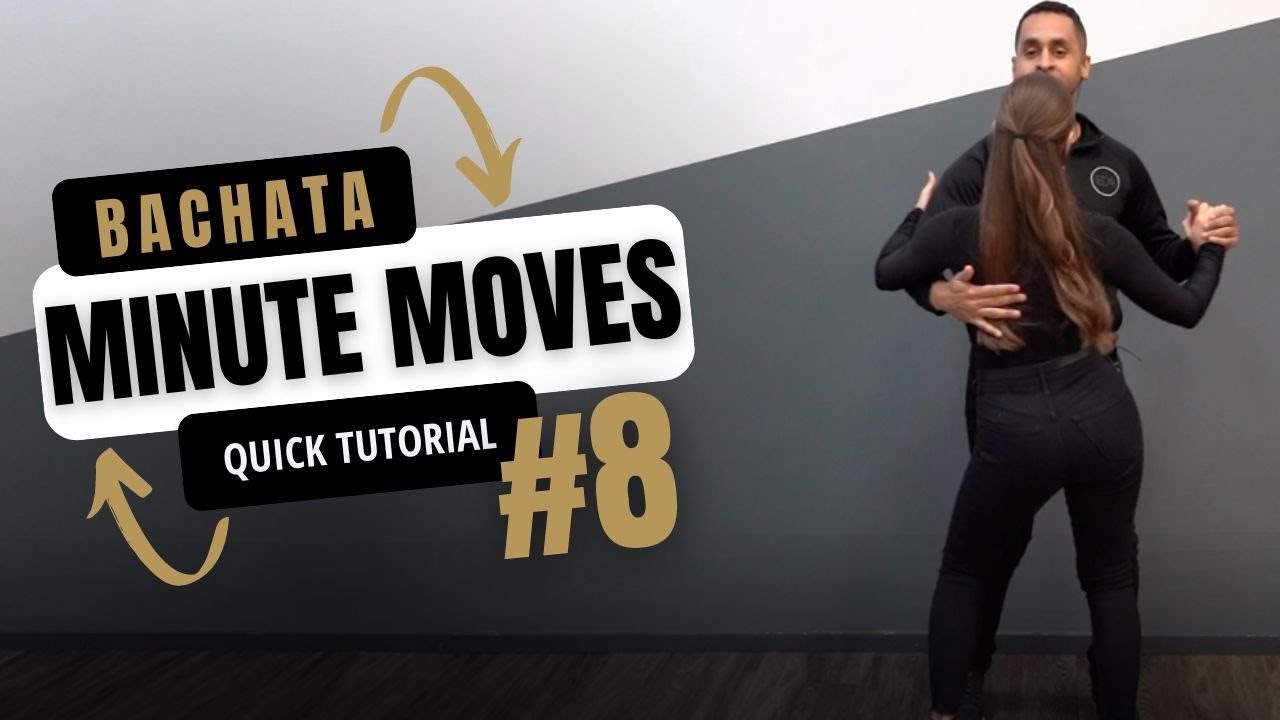 Bachata Minute Moves - Bachata Lateral Basic - Demetrio & Nicole - Bachata Dance Academy