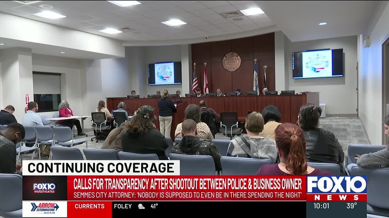 Calls for transparency after police shooting of Semmes business owner