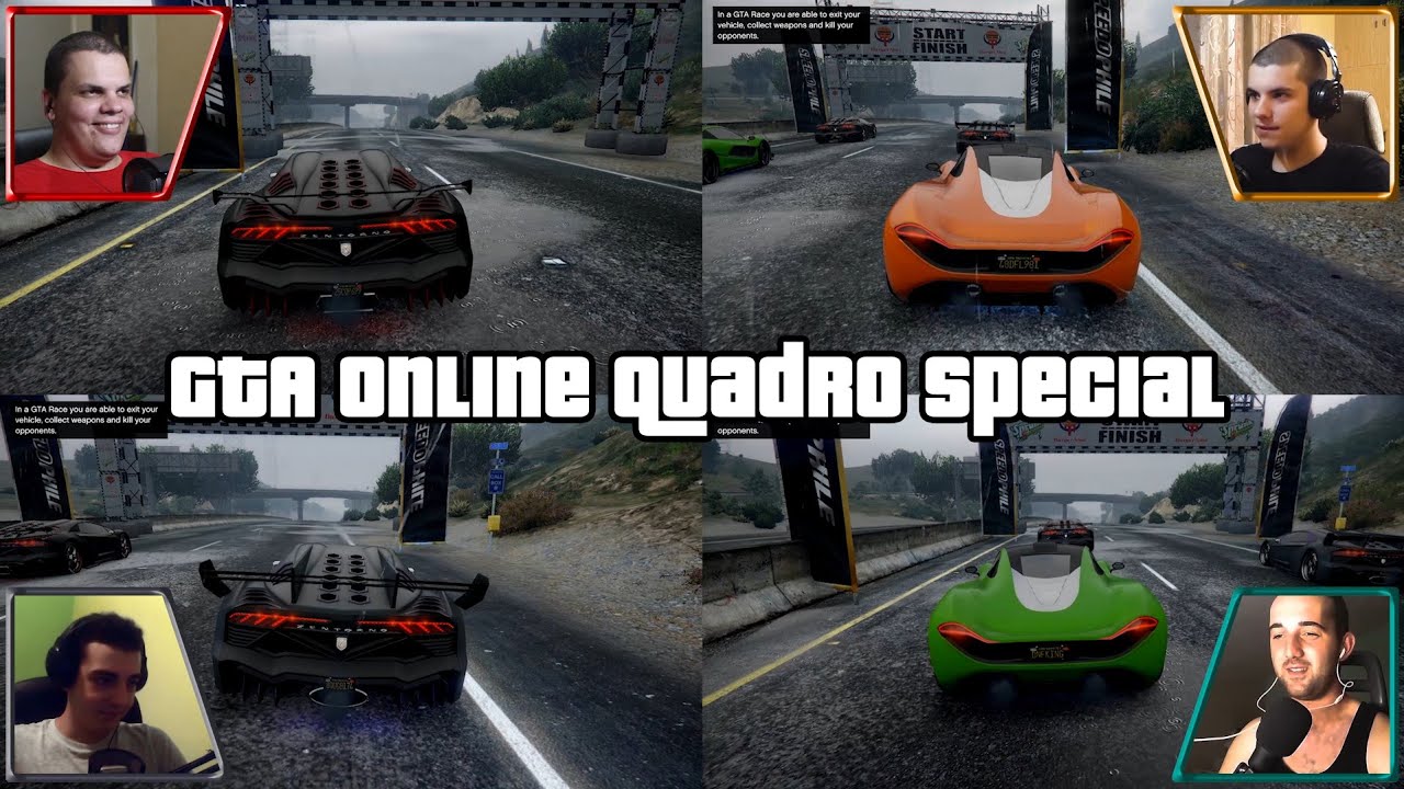 GTA Online Quadro - Igramo va&scaron;e trke