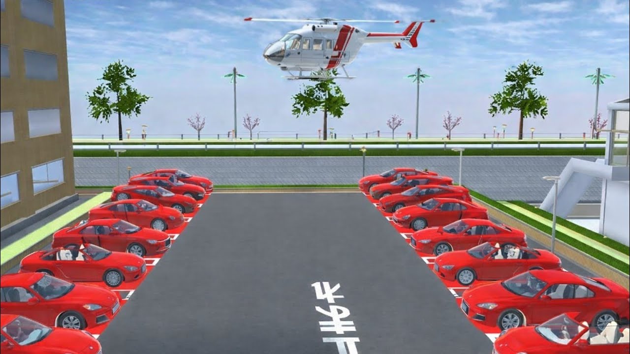 ALL RED COLORS CAR COLLECTION AT SCHOOL 🚔🚘😱☑️ || SAKURASCHOOLSIMULATOR || 🚔🌈✅☑️