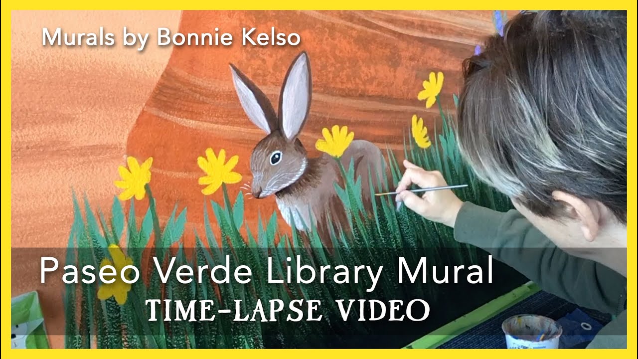 Paseo Verde Library Mural Time-lapse