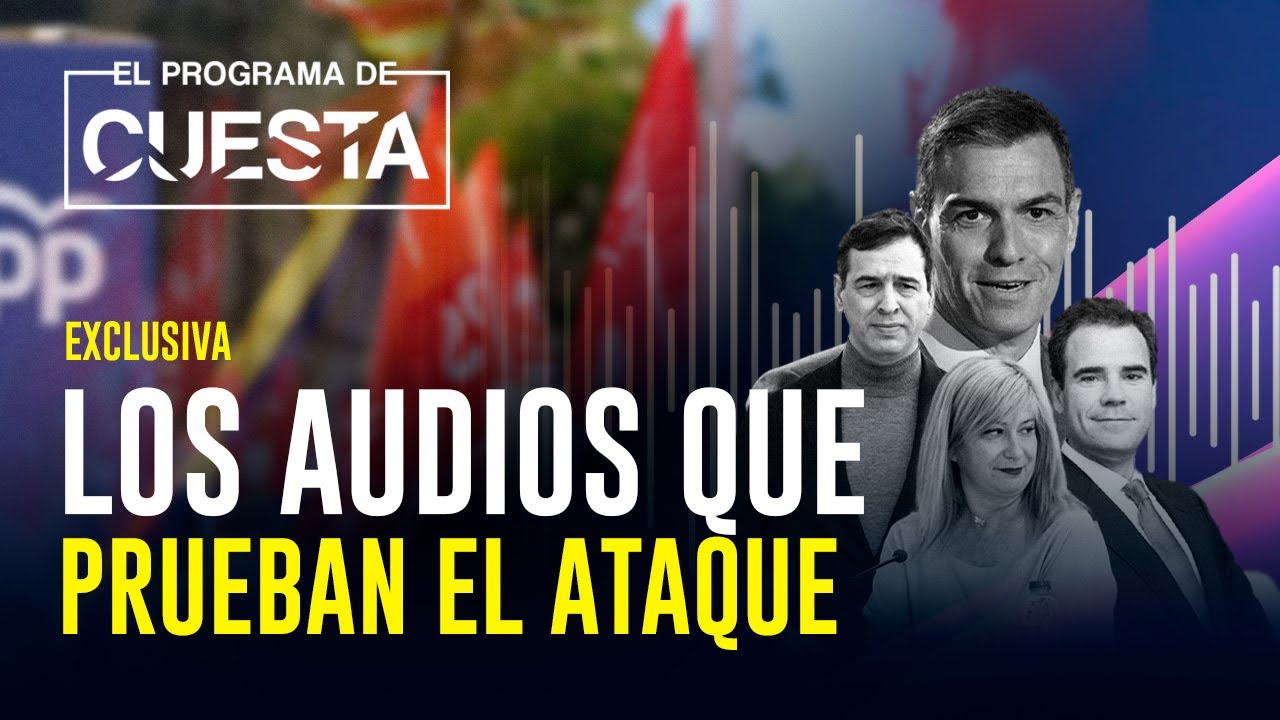 EXCLUSIVA: Los audios que prueban el ataque de la cloaca a Marchena, Peinado y Biedma