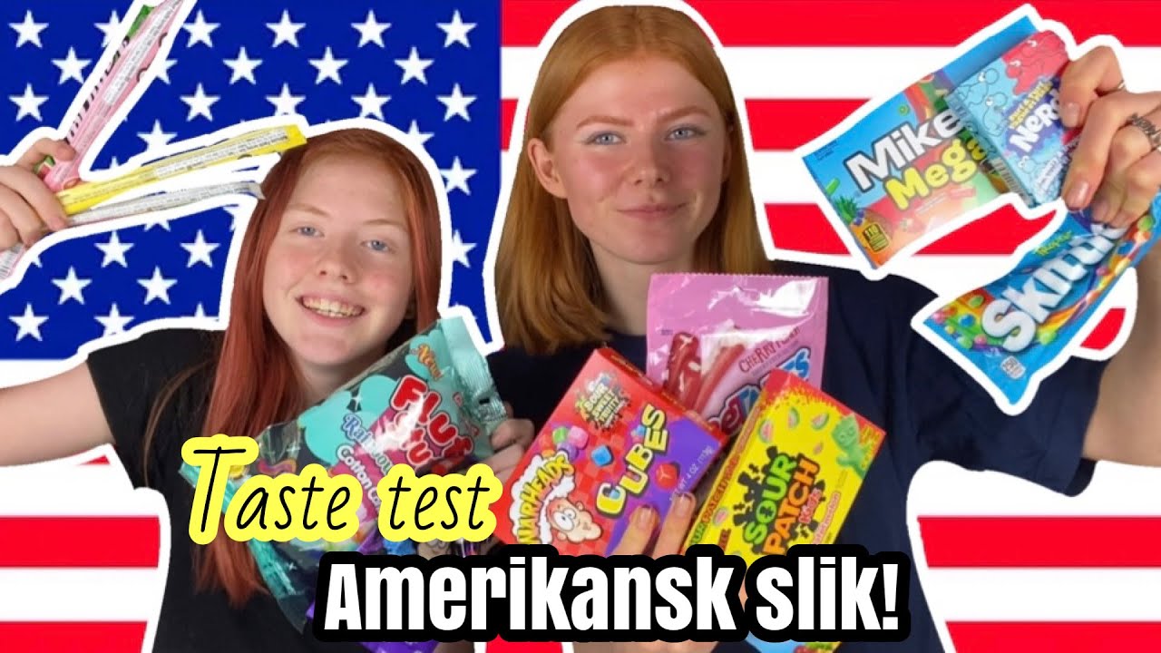 TASTE TEST Amerikansk slik! // Emmes krea-verden//