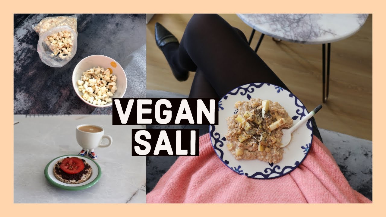 VEGAN SALI #3 🐄 | Vegan Yulaf + Tuzlu Ara Öğün + Kolay Bulgur