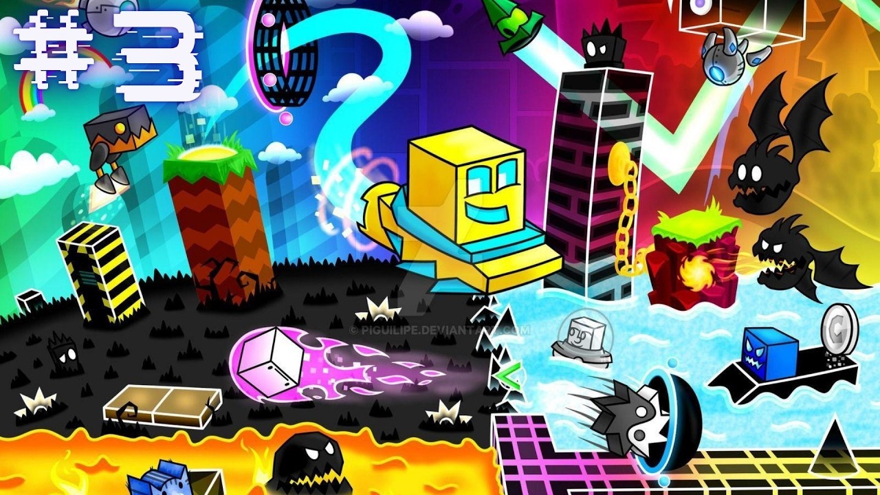 Geometry Dash - Alle Main Level schaffen! #3