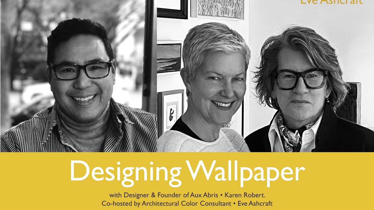 Episode 39 | Evocative Patterns with Wallpaper Designer Karen Robert #wallpaper #podcast #design