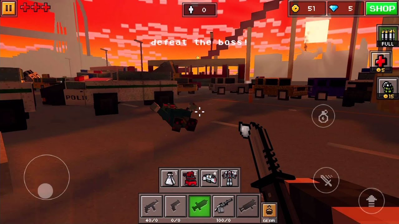 ★當個創世神★Minecraft《籽岷的MC同人小遊戲 3D像素射擊 Pixe​​l Gun 3D》