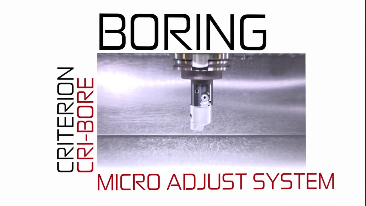 Micro-Adjusting Boring Head - CRITERION™ - CRI-BORE®
