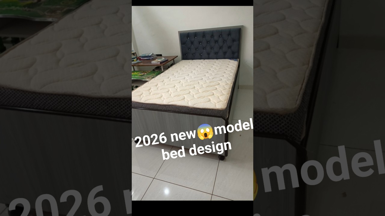 2026 new trending bed design bedroom design