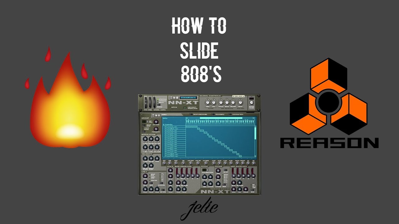 How to Slide 808's [NN-XT] |  Reason 10