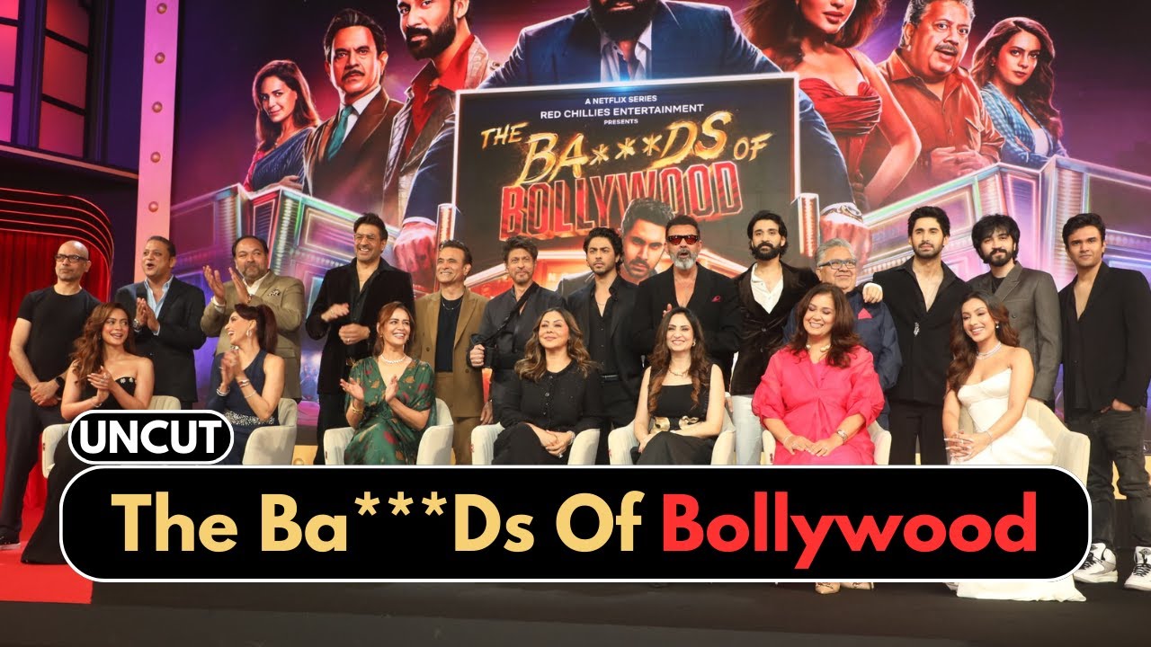 Shah Rukh Khan, Aryan Khan, Gauri, & Other At The Preview Event Of The Ba***Ds Of Bollywood