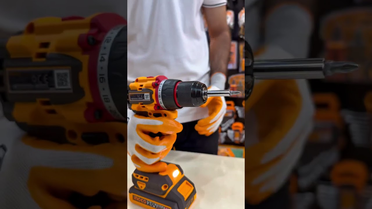 14 August 2025 INGCO 20V Cordless Drill Machine | Powerful & Compact Brushless Drill |