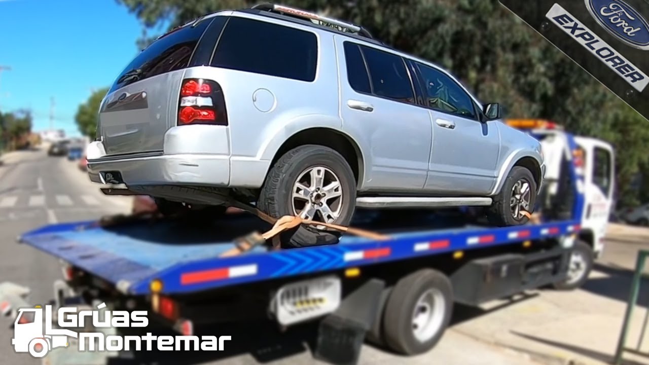 Traslado Ford Explorer GRÚA PLATAFORMA ✔👍😎