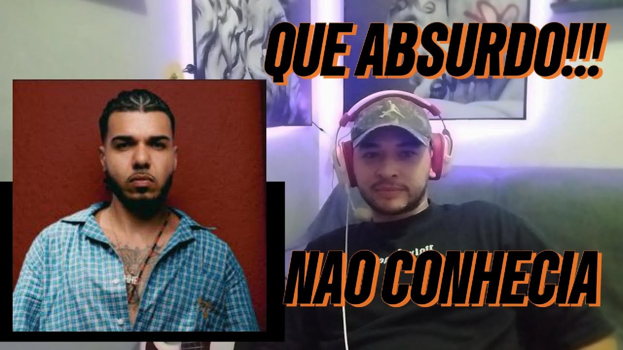 REACT 2ZDINIZZ - PATRONO (ÁLBUM COMPLETO)  NÃO CONHECIA, QUE ABSURDO
