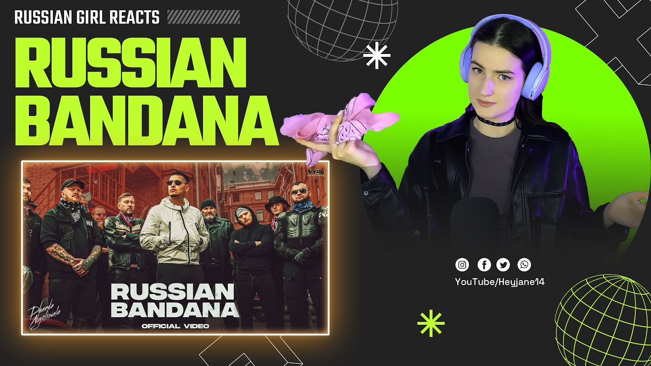 Russian Girl watching Russian Bandana Song  Dhanda Nyoliwala | Deepesh Goyal | VYRL Haryanvi