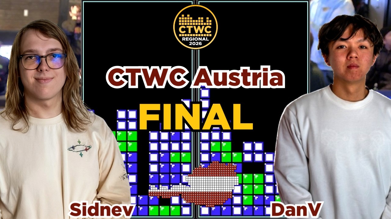 Sidnev vs DanV | CTWC Austria 2026 | FINAL | Classic Tetris