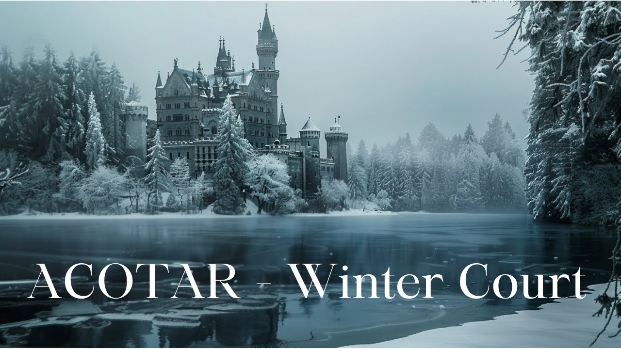 Welcome to the Winter Court ⏐ ACOTAR⏐4K Winter Fantasy Ambiente | melancholic winter | Dark Academia