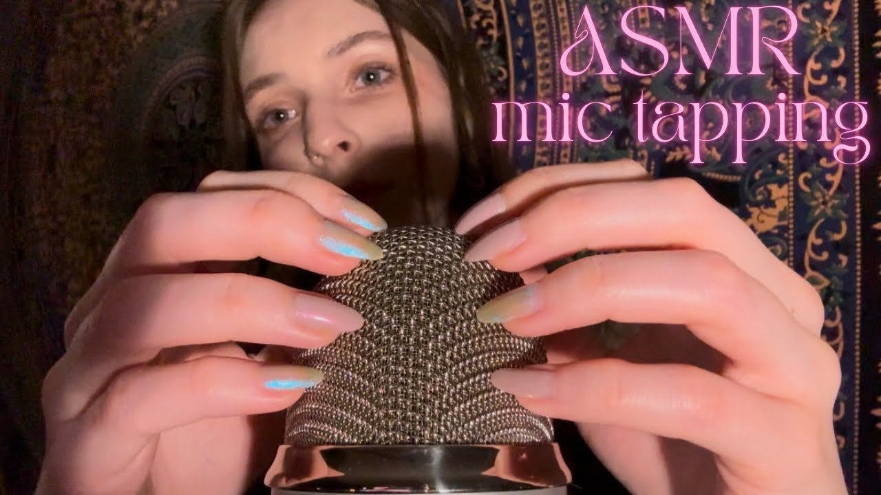 ASMR • tapping on mic & more 💅🏼✨ fast sleep, no talking