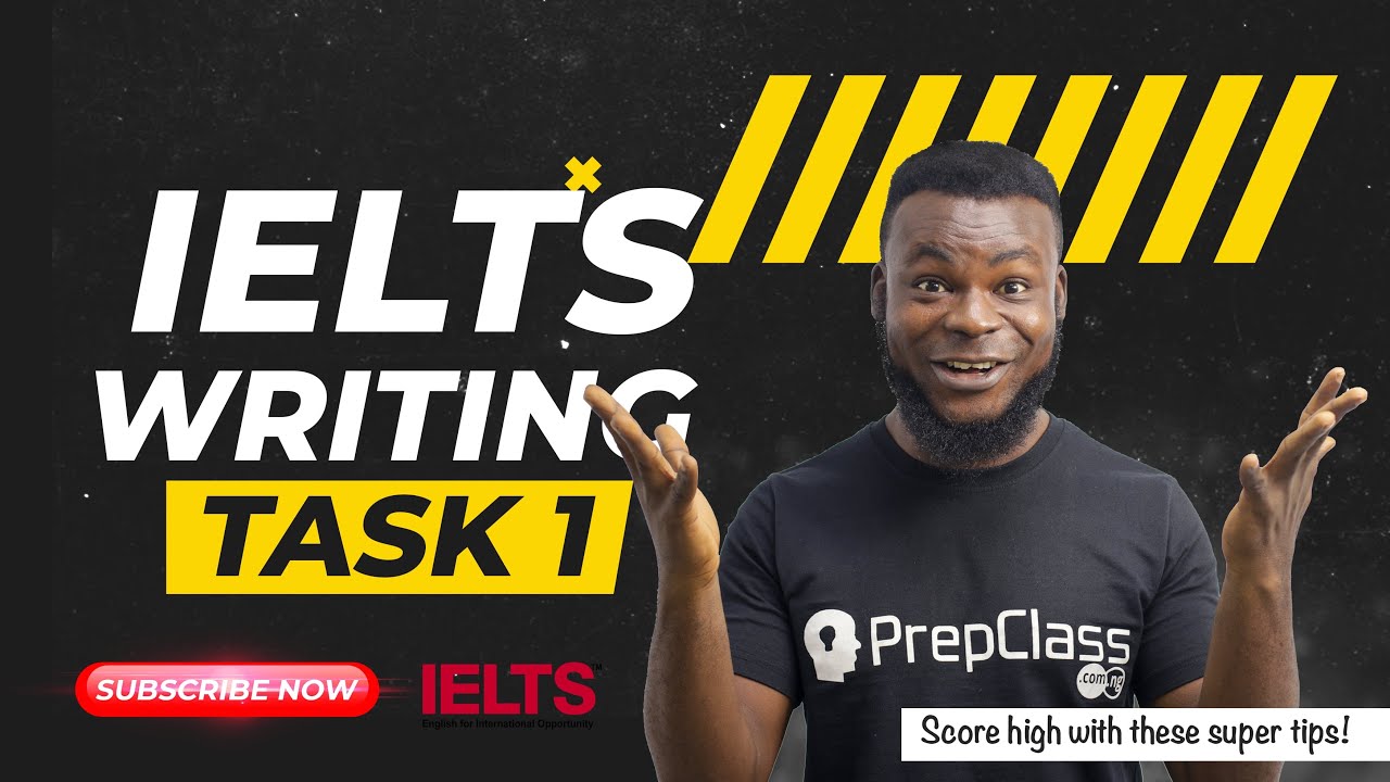 IELTS WRITING TASK 1... Score high with these SUPER Tips!!! (part 3)
