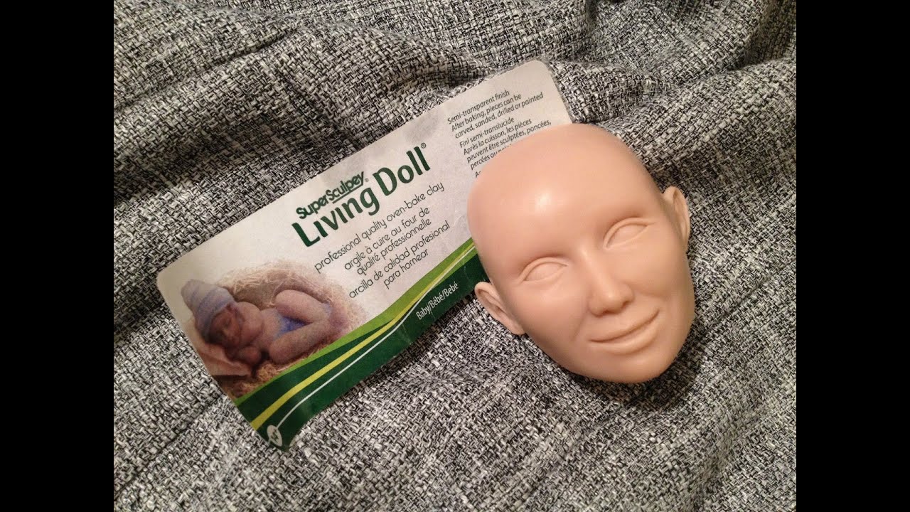 Мастер-класс: лепка головы куклы из Super Sculpey Living Doll