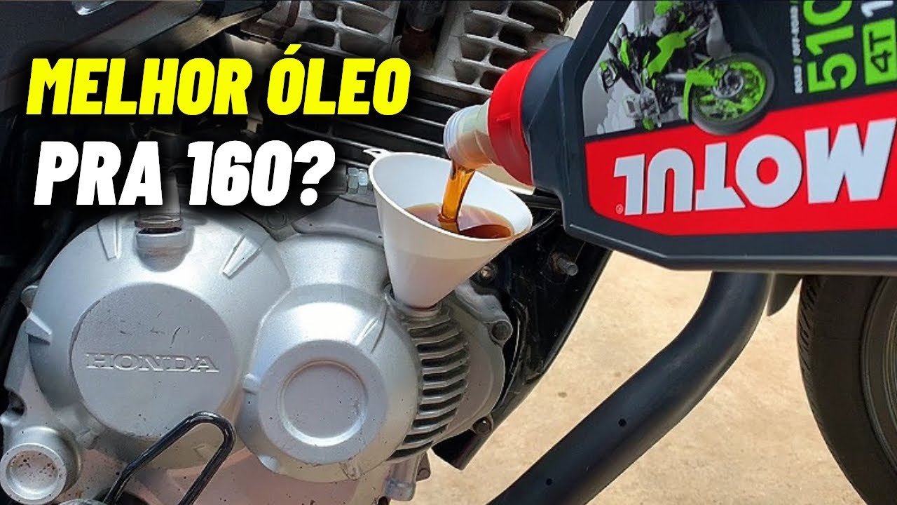 QUAL O MELHOR ÓLEO PARA HONDA 160 (testei o Motul 5100)✅⚠️