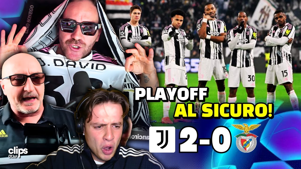 JUVENTUS - BENFICA 2-0 | SPALLETTI INCARTA MOURINHO! E ORA PUO ANCHE PASSARE TRA LE PRIME 8! 😱