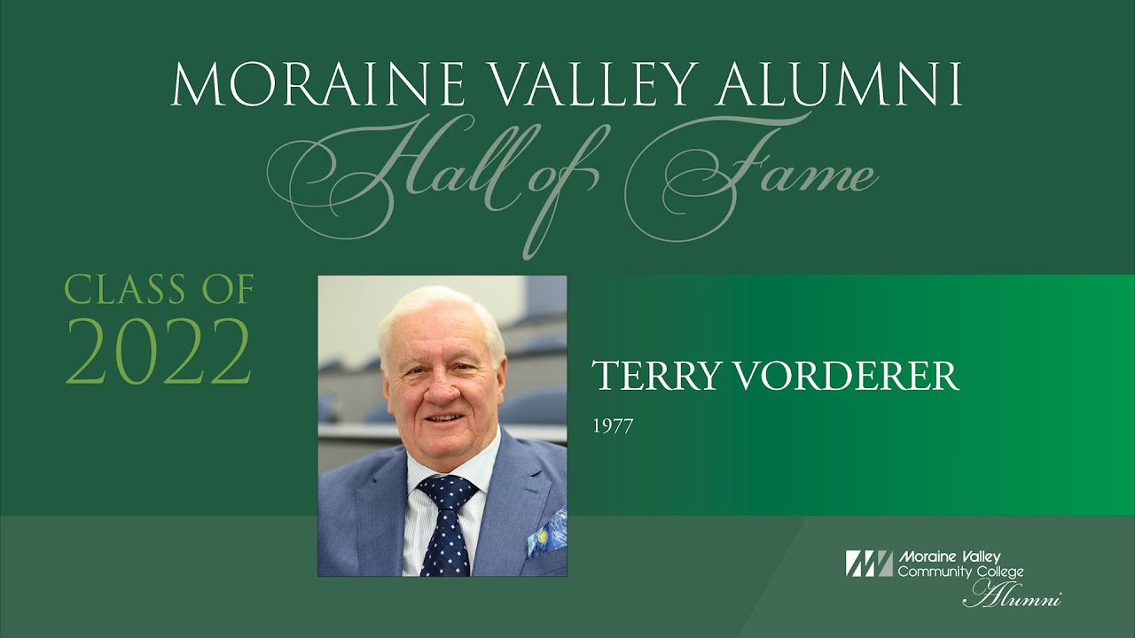 Moraine Valley Alumni Hall of Fame — Terry Vorderer