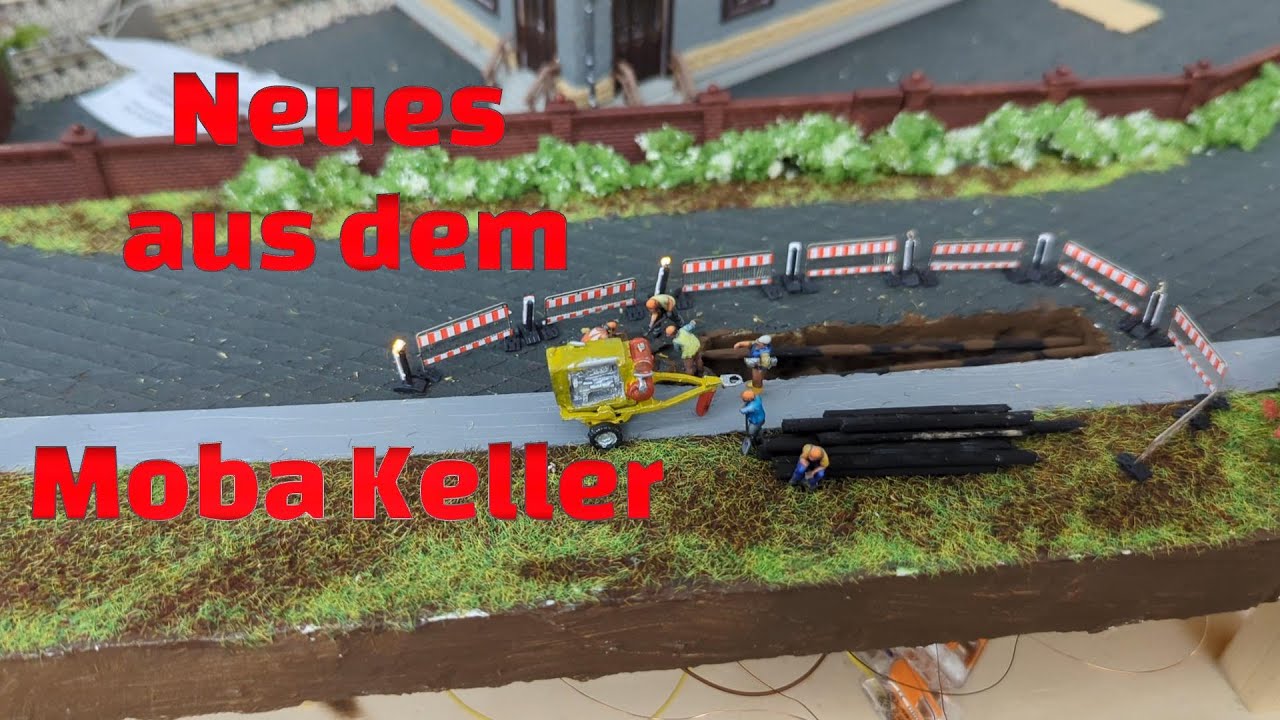 Moba Spur N: Neues aus dem Moba Keller (Baustelle) 