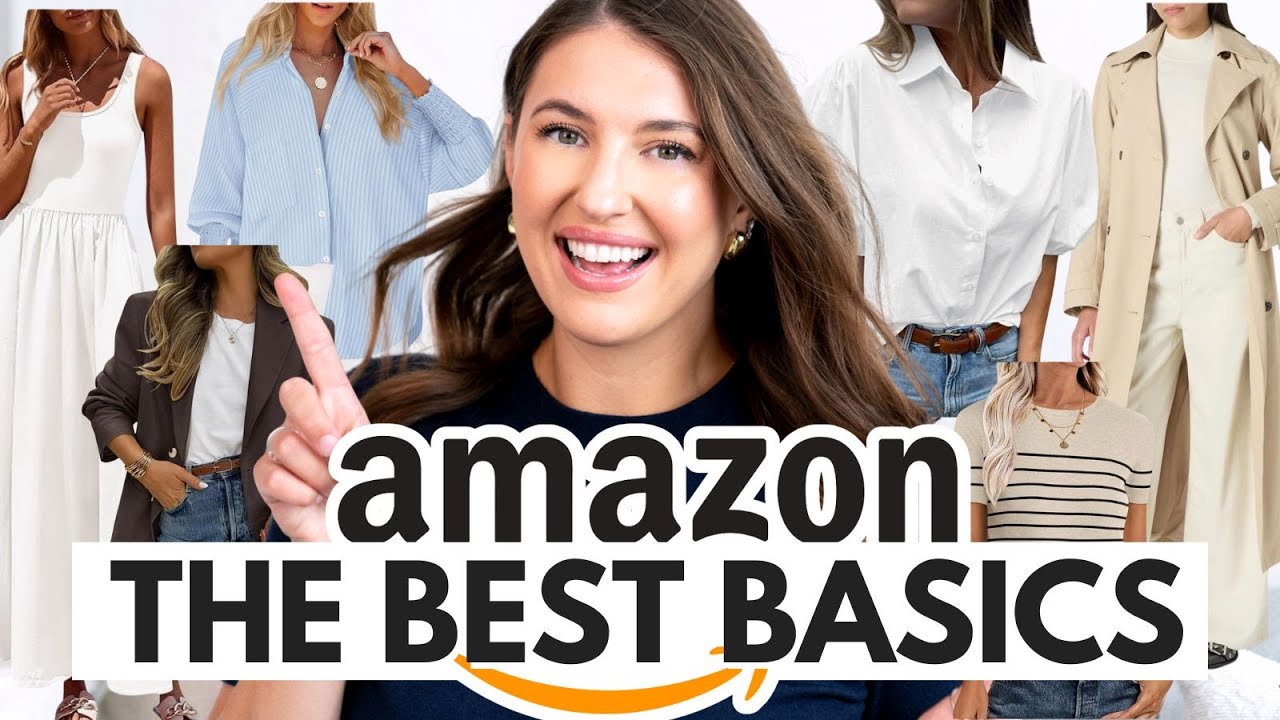 *BEST* Amazon Must Haves for Fashion Basics 💫 CLOSET STAPLES