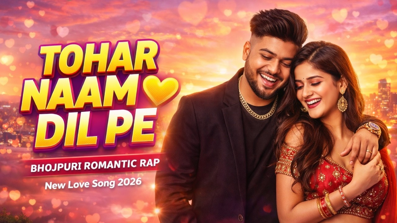 तोहार नाम दिल पे– Bhojpuri Romantic Rap | New Bhojpuri Love Song 2026