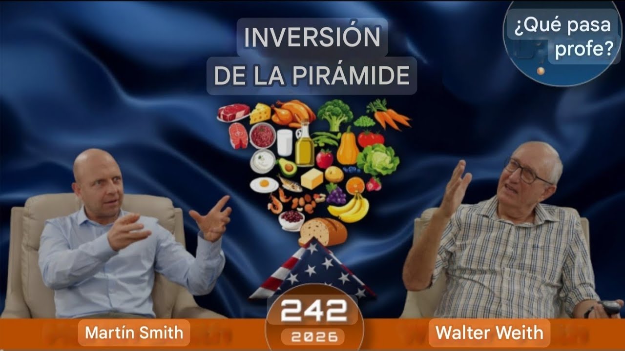 INVERSIÓN DE LA PIRAMIDE  ¿QUE HAY DE NUEVO PROFE? 242 Walter Veith