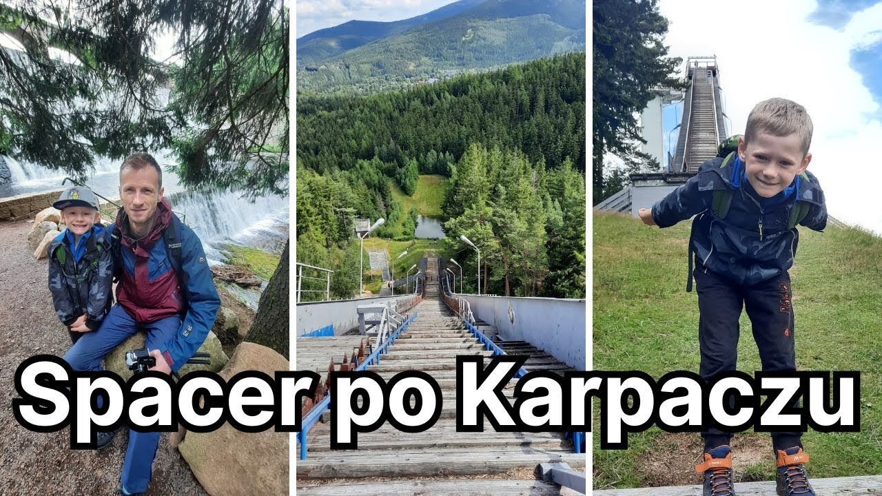 Karpacz - zapora na Łomnicy, wzgórze Karpatka, skocznia Orlinek, Dziki Wodospad, anomalia grawitacji