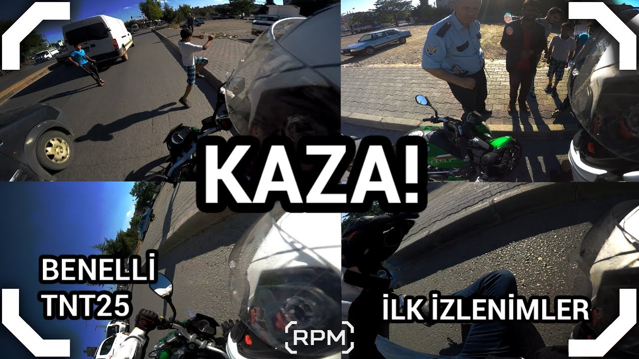 TEST MOTORU İLE KAZA YAPTIK! Benelli Tnt 25 İlk İzlenimler - Test [RPM]