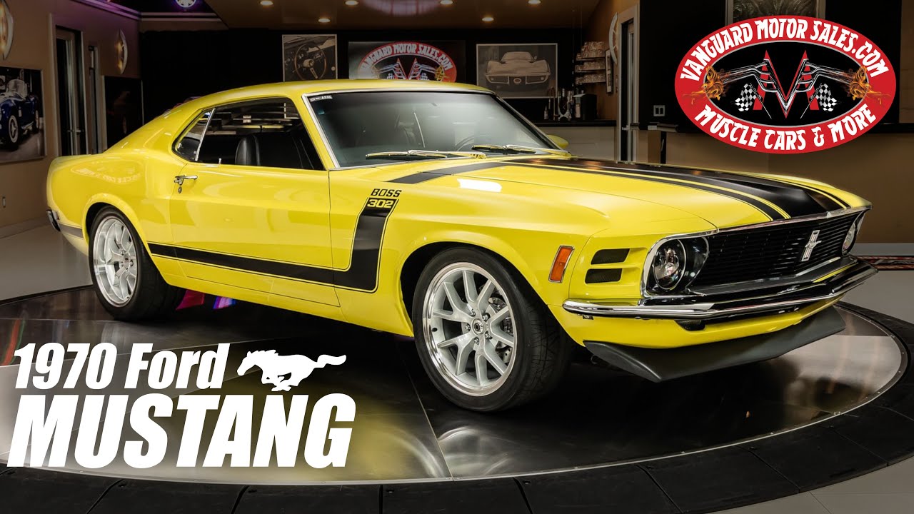 1970 Ford Mustang Boss 302 Restomod For Sale Vanguard Motor Sales #6900