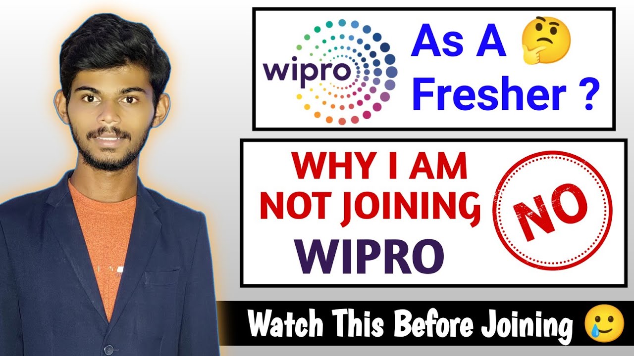 Why I Am Not Joining Wipro | Is It Worth Joining Wipro? | My Advice For Freshers