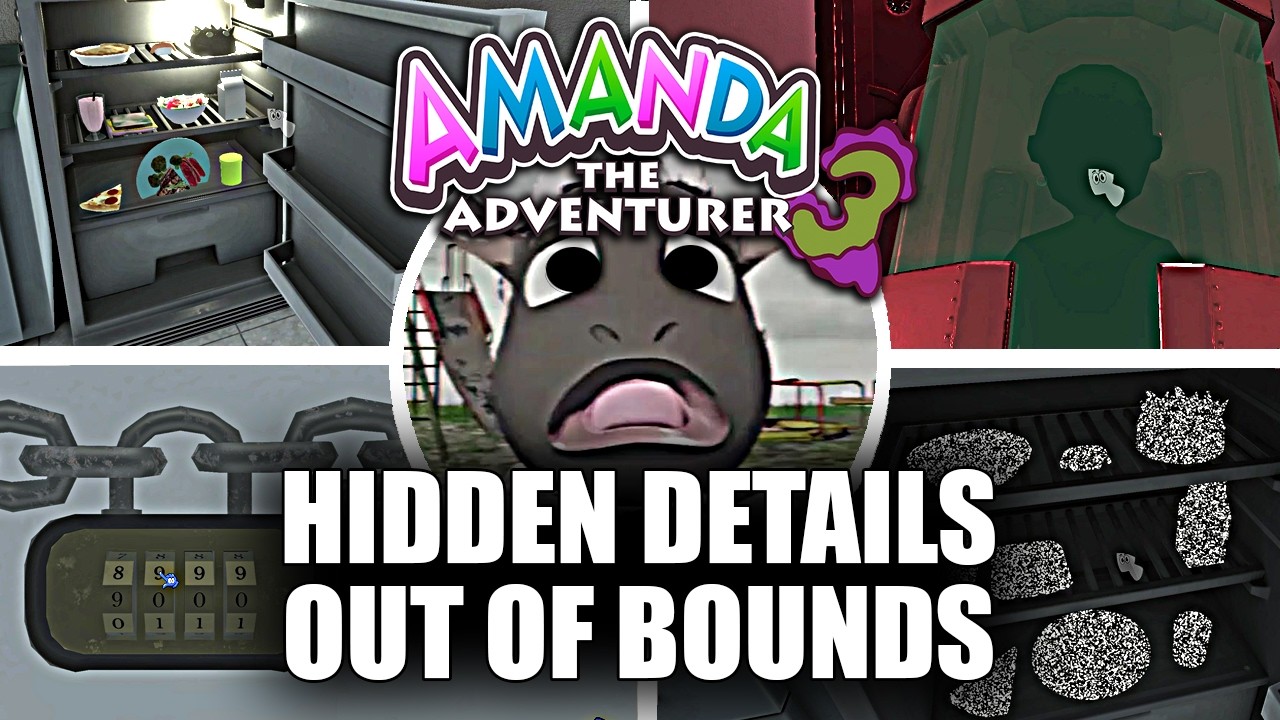 Amanda The Adventurer 3 Demo - Hidden Details & Out Of Bounds (Showcase)
