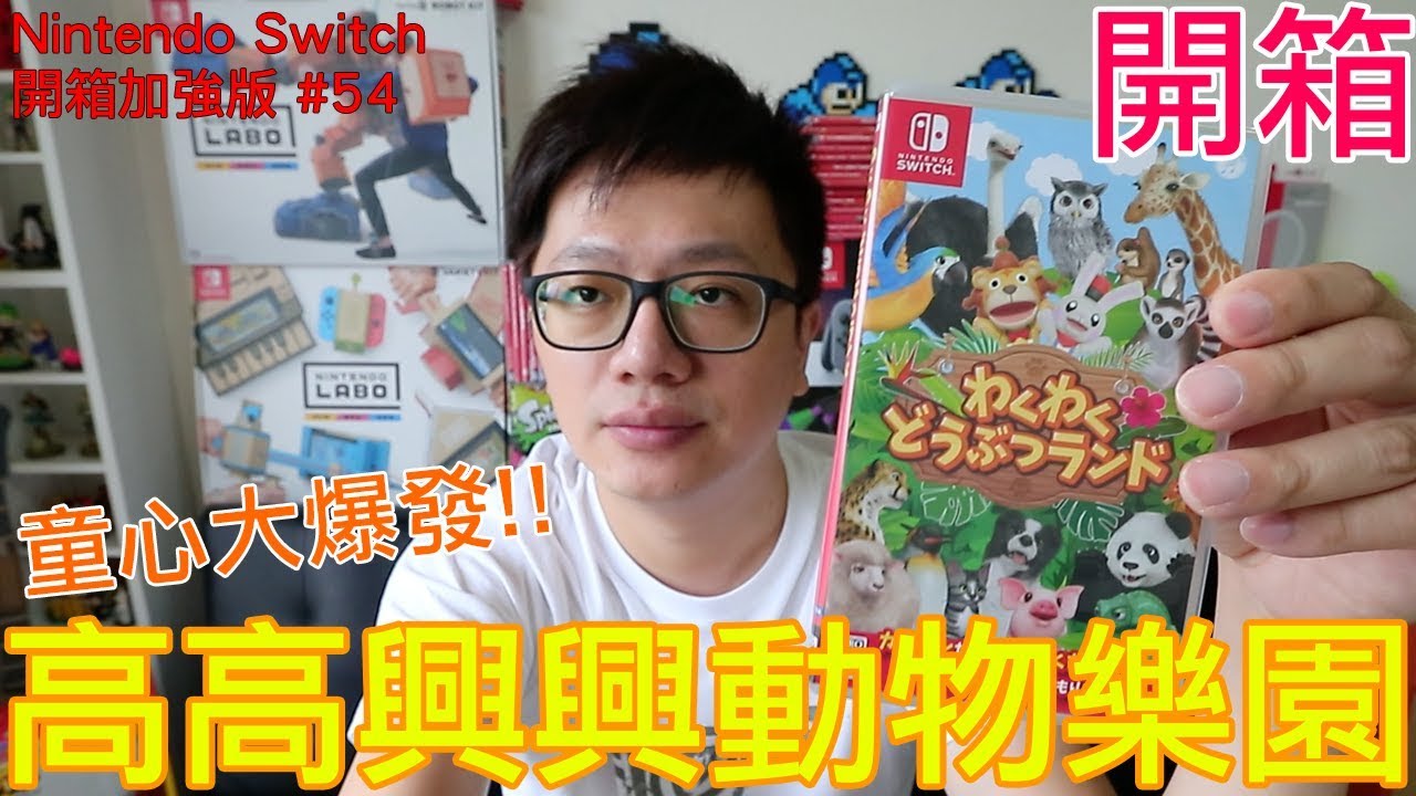 【開箱趣】高高興興動物樂園 Nintendo Switch開箱加強版系列#54〈羅卡Rocca〉
