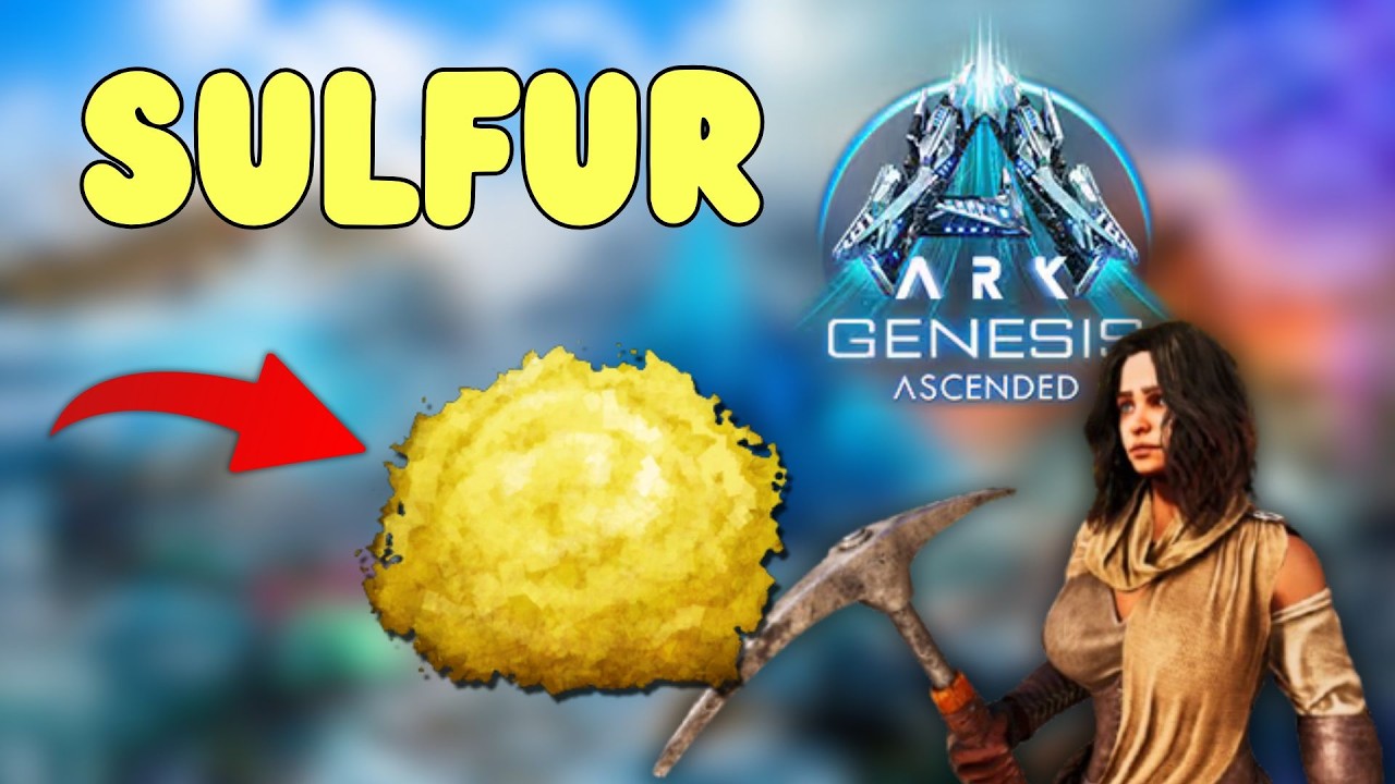 ГДЕ НАЙТИ СЕРУ В ARK SURVIVAL ASCENDED GENESIS ЧАСТЬ 1