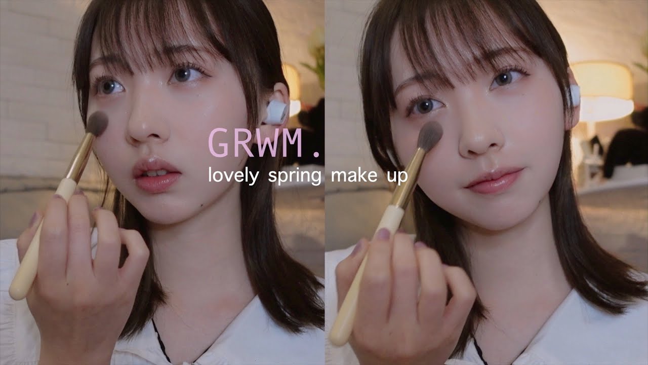 GRWM 🌷一緒に春のメイクの準備をしましょう💭