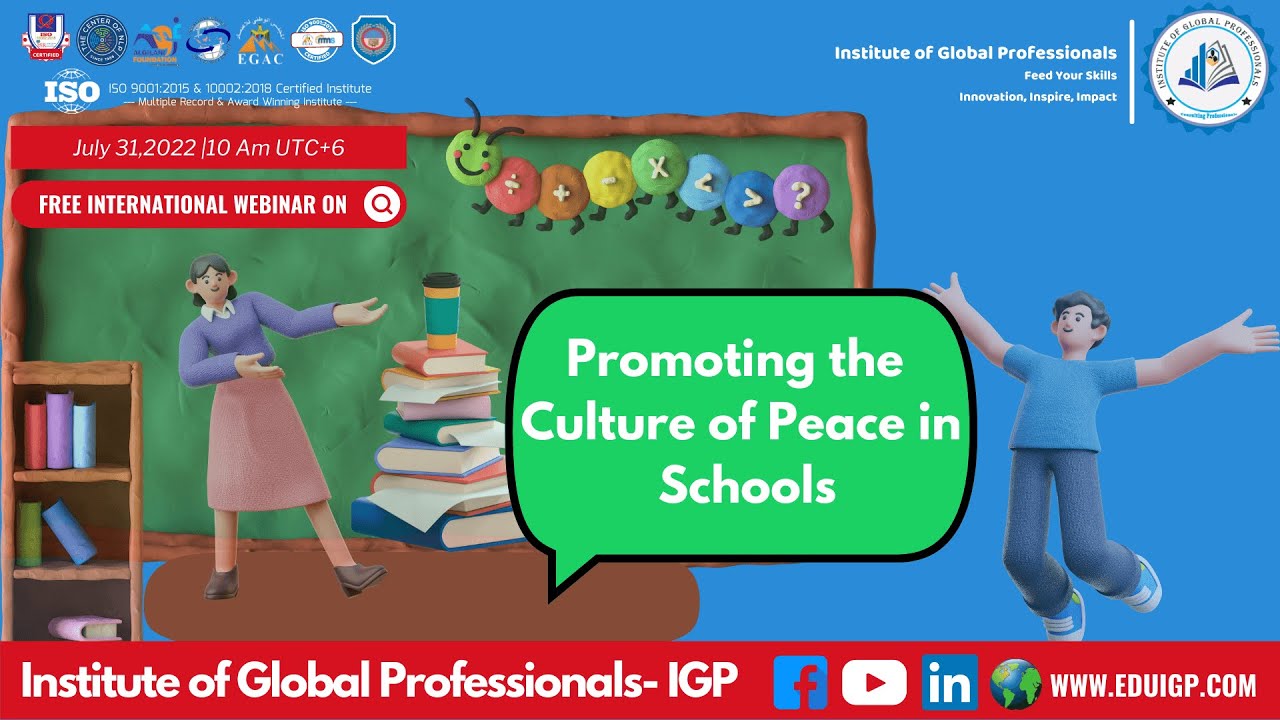 Promoting the Culture of Peace in Schools (Quiz)