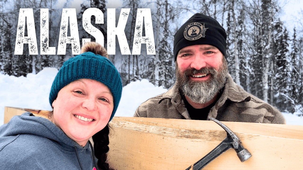 Off-Grid Alaska: Busy Homestead Morning and Winter Project Deadlines