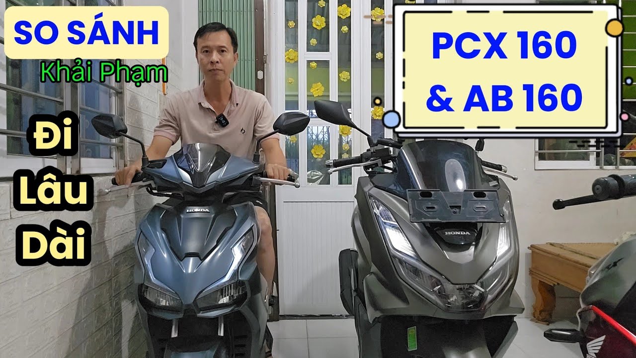 Mua AIRBLADE 160 hay cố lên PCX 160: Mua xe đi gia đình và lâu dài..Khải Phạm #pcx #160 #airblade 