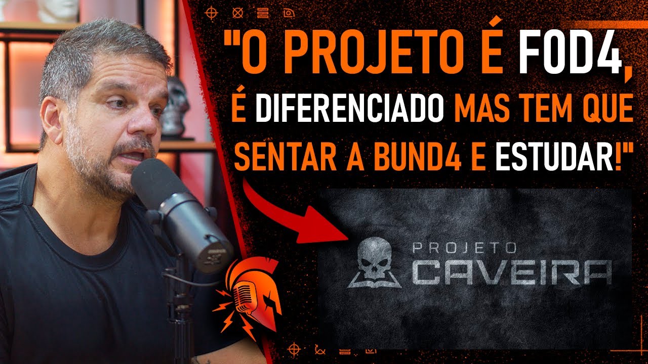 PROJETO CAVEIRA☠️: EX-BOPE RODRIGO PIMENTEL FALA DO PROJETO DE CONCURSO PÚBLICO DE CARREIRA POLICIAL