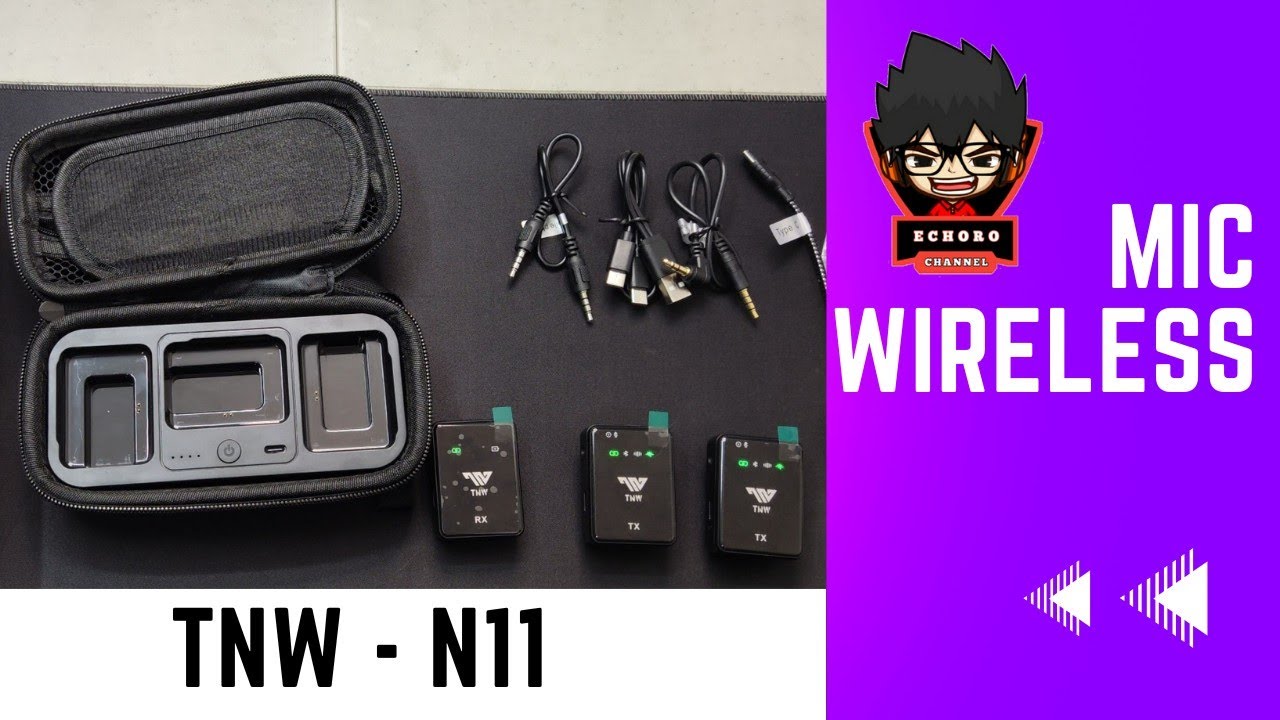 All in One Wireless Mic Murah Bagus TNW-N11