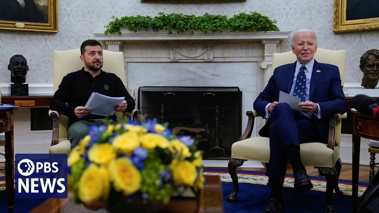 WATCH: Biden announces billions in Ukraine military aid as Zelenskyy visits White House