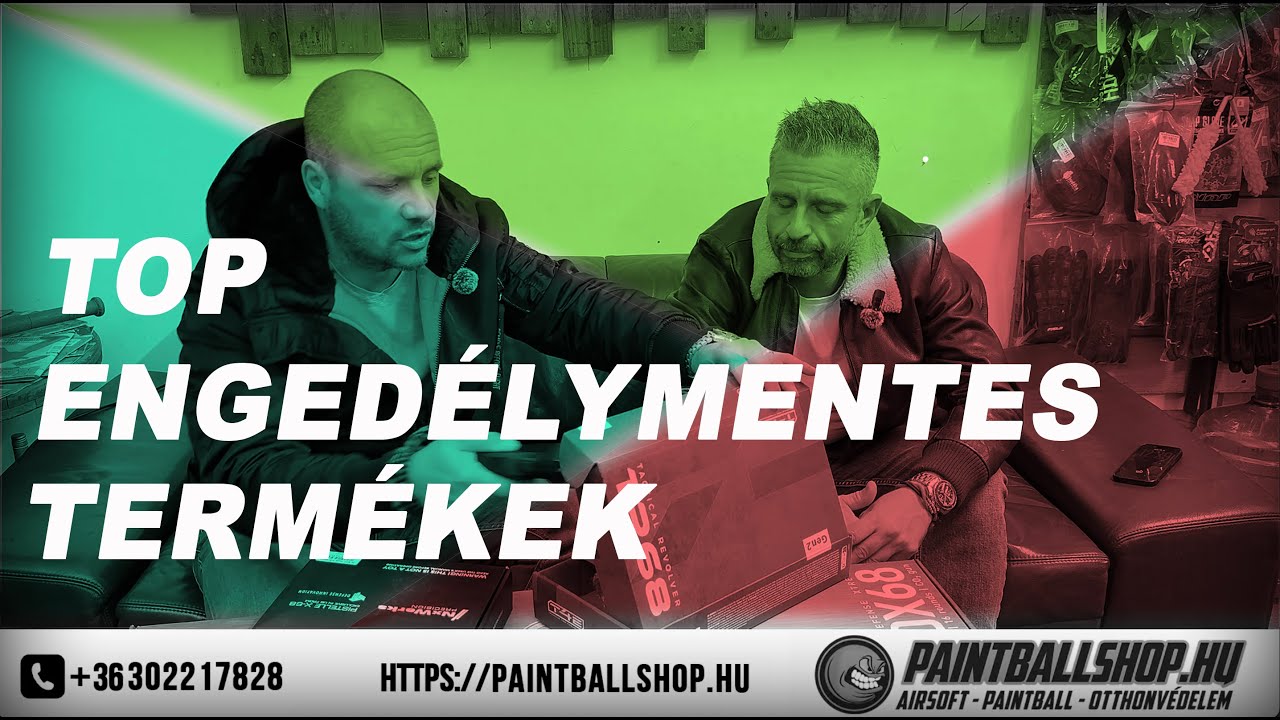 Top otthonv&eacute;delmi eszk&ouml;z&ouml;k a Paintball Shop aj&aacute;nlat&aacute;val!
