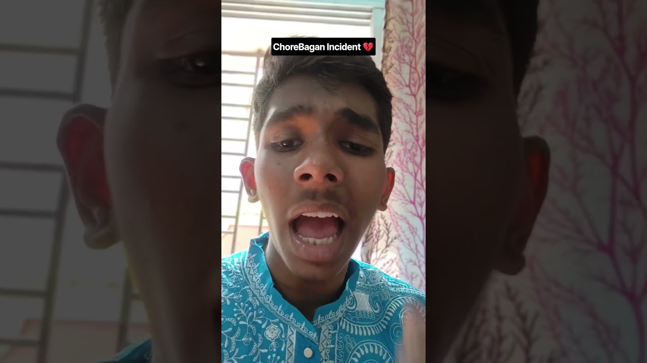 ChoreBagan Accident💔 #shorts #viral